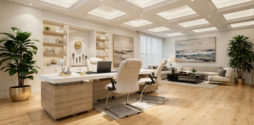 Commercial office renovation and interior remodeling project in Los Angeles and Burbank CA